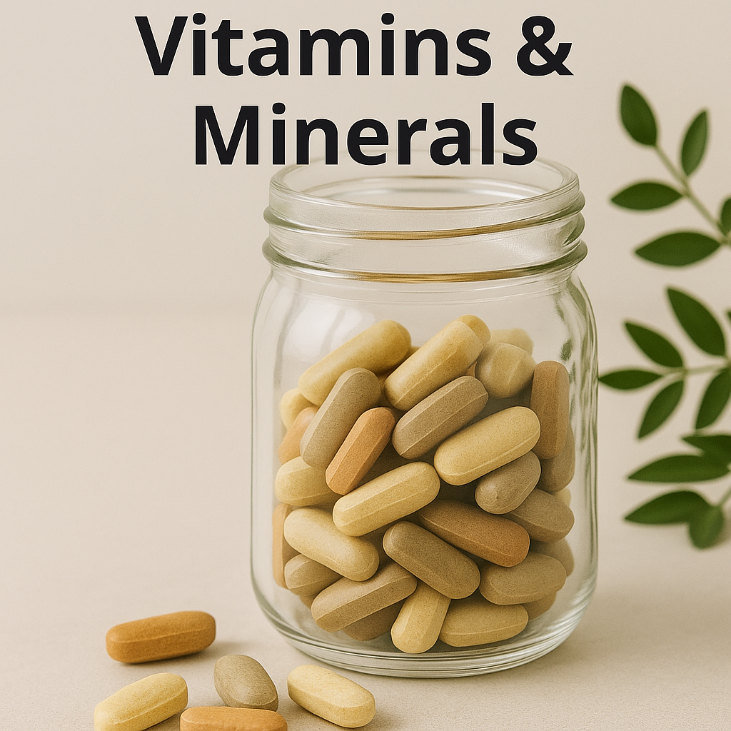 Vitamins & Minerals
