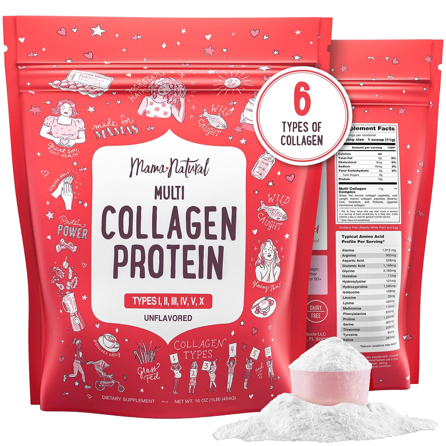 Multi Collagen Protein – Type I, II, III, V, X